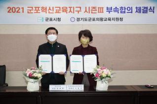 혁신교육지구 시즌3 부속합의서 체결식