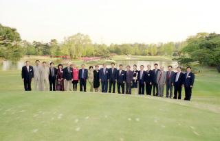 미국 클락스빌시 사절단 환송만찬