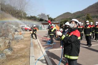 산불감시원 산불방지 교육 및 진화훈련