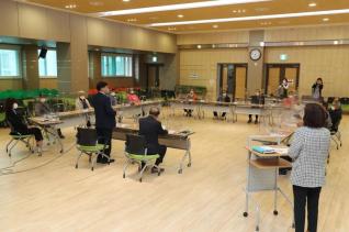 대한노인회 군포시지회 임원진과의 간담회