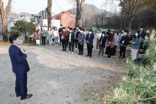 공직자혁신디자인스쿨 시장님 특강 및 현장 방문