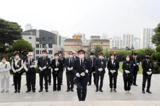 현충일(제66회) 현충탑 참배