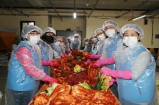 금정이웃돌봄단 김장김치 지원