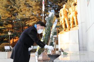 신년 현충탑 참배