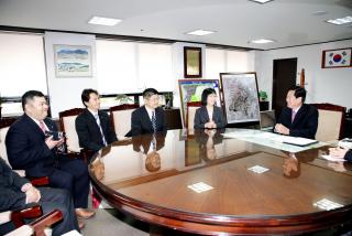 일본 아츠키시 공무원 방문접견