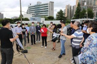인수위원회 주요사업 현장 방문
