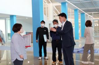 그림책박물관 공사현장 방문