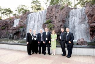 캐나다 벨빌시 축하사절단 철쭉동산 방문