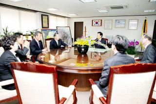 국내 자매단체 방문접견