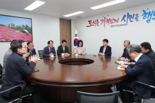 중국 기업인과의 간담회