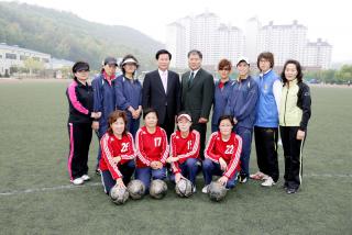 경기도체전 출전 선수단 격려