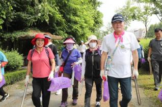 시민과 함께하는 골프장둘레길 플로깅