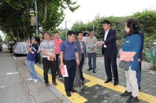 찾아가는 이동시장실는(수리동)