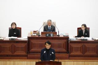 군포시의 정례회 개회식 및 제1차 본회의