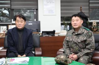 167여단장 방문 접견