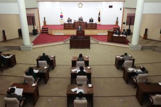 제272회 군포시의회 임시회 개회식