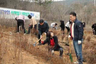 식목일기념 나무심기