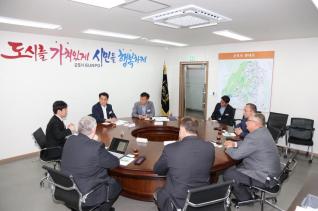 미국 그랜트카운티 모지스레이크 항만청 방문단 접견