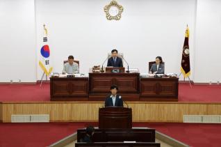 제276회 군포시의회 임시회 개회식