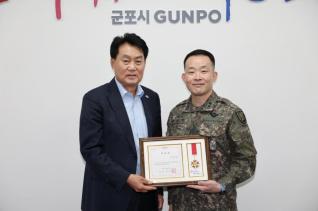 3대대장 방문 접견