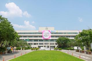 군포시 시청사 전경(민선 8기 3주년)