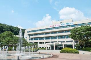 군포시 시청사 전경