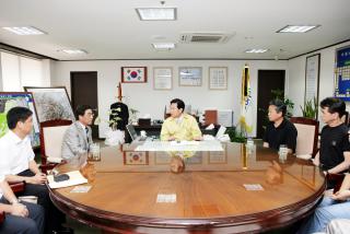 농협 군포시지부 쌀 후원물품 전달식