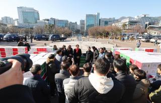 새중앙교회 후원품 기탁식