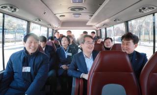 경기도지사 군포시 방문 산본신도시 선도지구 주민간담회