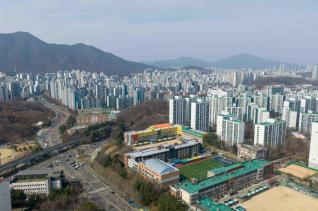 산본동, 금정동 전경