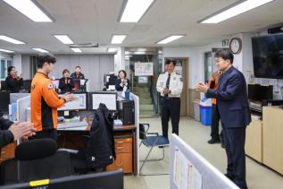 군포소방서 소방대원 격려 방문