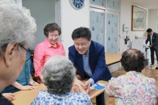 오금동방문 취임인사회