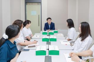 민원콜센터 직원과의 간담회