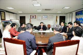 전국 장애인 체육대회 출전선수단 방문격려