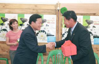 무안 백련대축제 사절단 방문