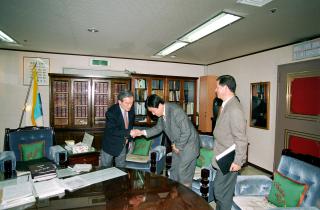 불우이웃돕기 성금 전달식