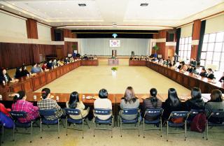 아르바이트 대학생과의 간담회