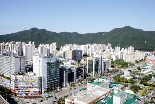 산본신도시 전경