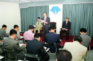 한나라당 군포시장추대 기자회견