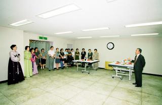 백두극동아파트 생활체육관 개관식