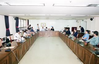 중국 산서성 장취시 인민대표단 방문