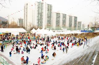 8단지 선교원부지 눈썰매장