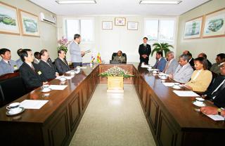 이디오피아 총리 기업체 방문