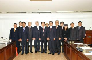 가나가와현 교류협력단 기념촬영