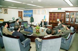 기독교협회 불우이웃돕기 성금전달식