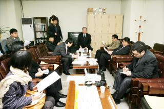 환경관리소 운영계획에 따른 기자회견