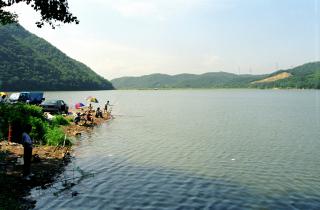 반월저수지 전경