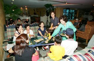 광정동 부녀회 일일찻집