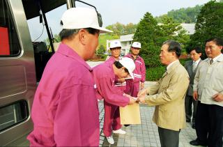 장애인체전 참가선수 격려