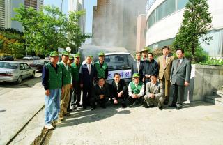 방역차량 전달식